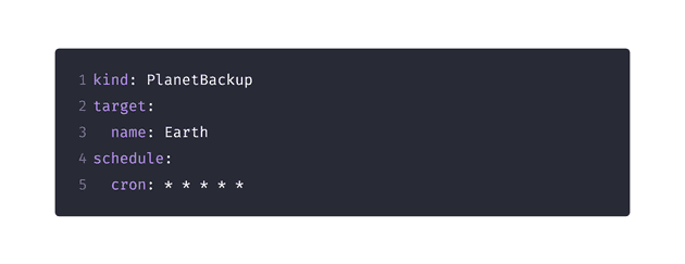 planet backup code